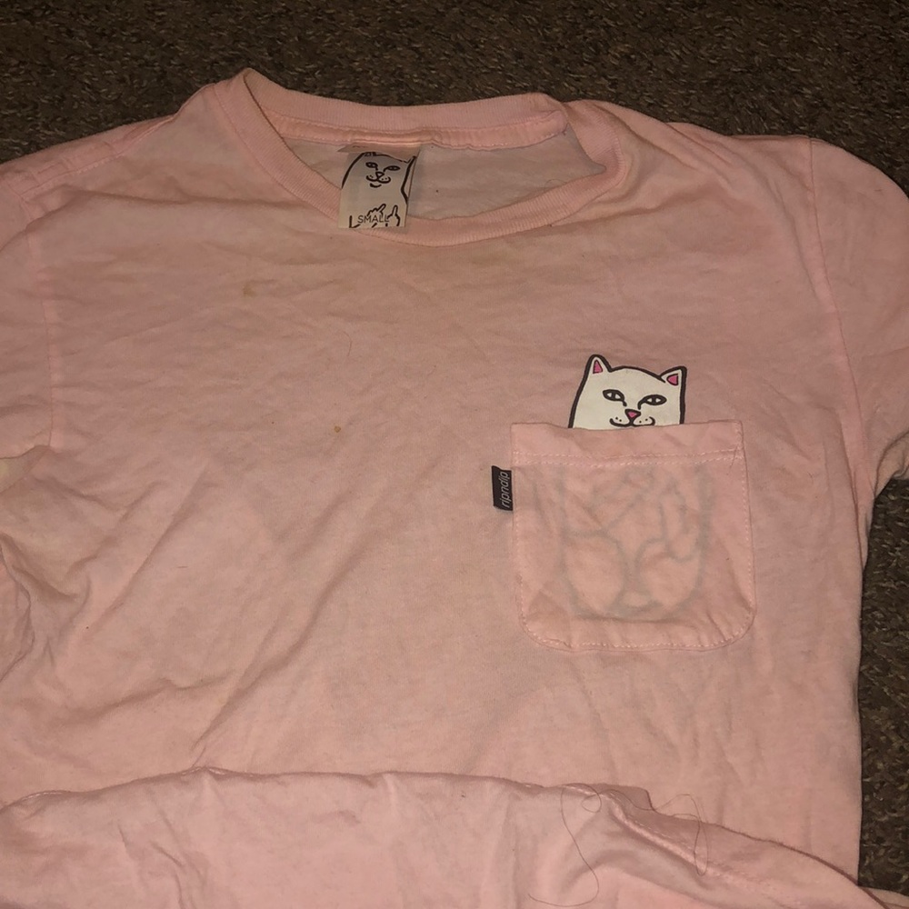 ripndip pink shirt